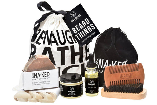 Buck Naked Soap Company - Beard Things Holiday Collection