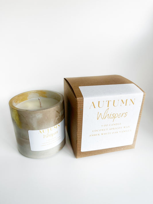 Autumn Whispers Scented Candle