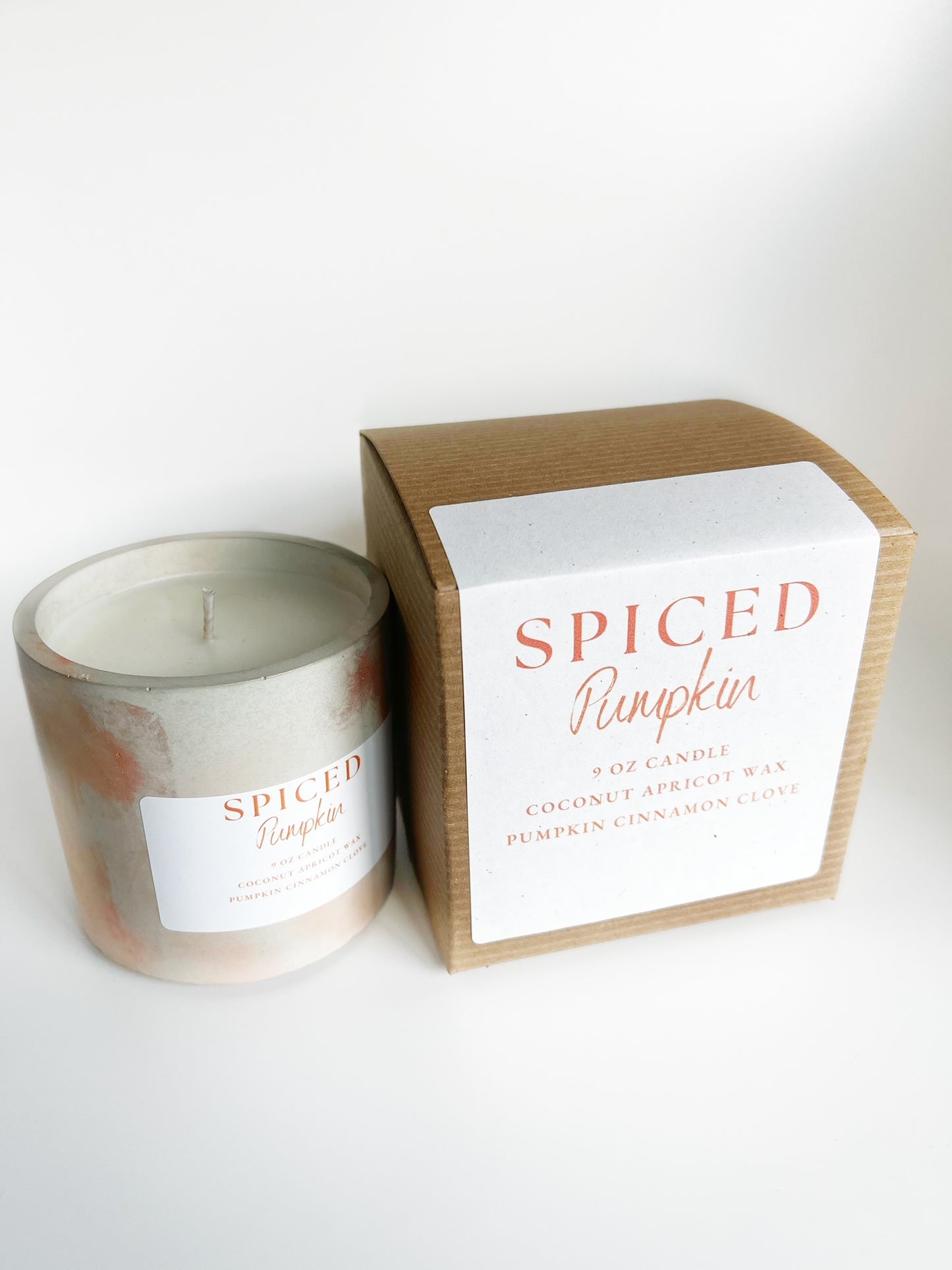 Spice Pumpkin Scented Candle