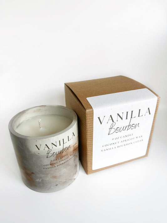 Vanilla Boubon Scented Candle