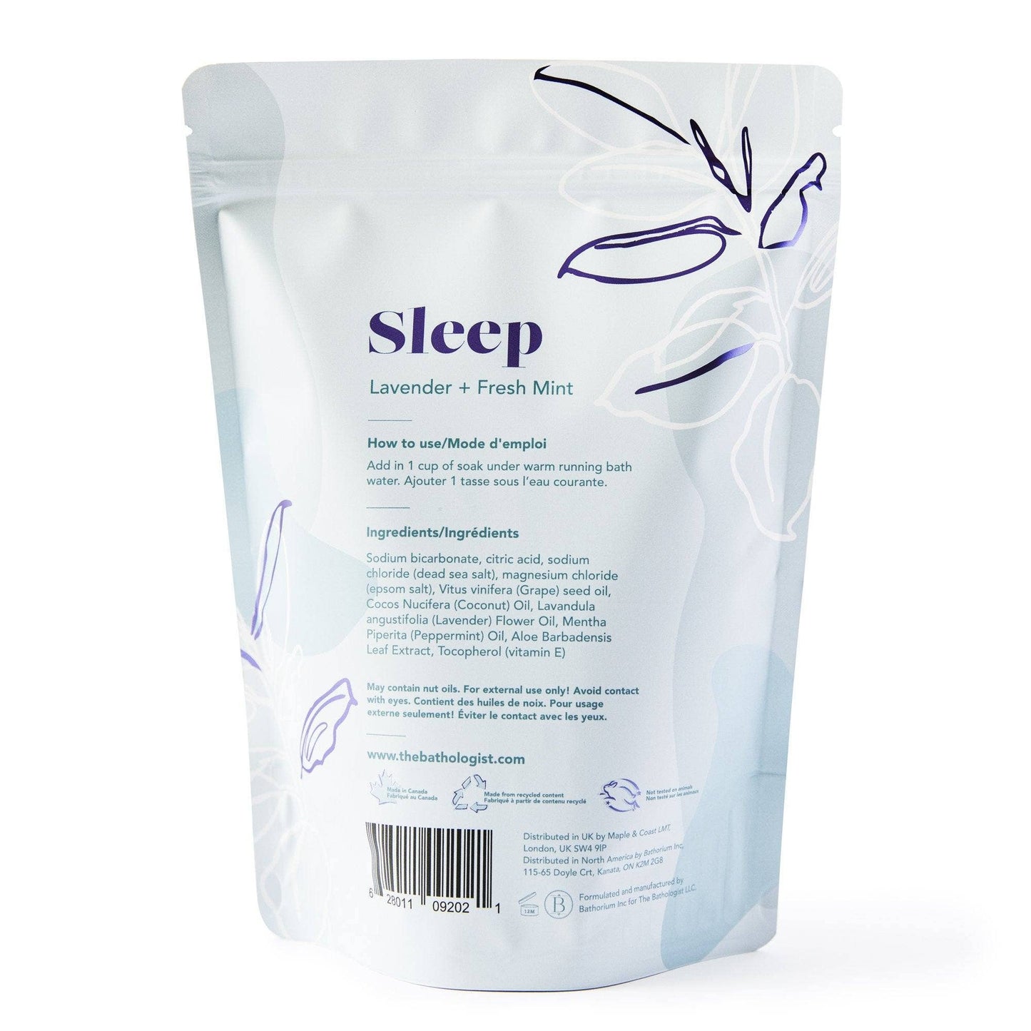 The Bathologist Sleep Fizzy Bath Soak 907g: 907g